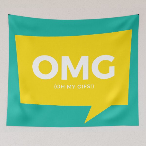 Item preview, OMG - oh my gifs designed and sold by ItsNikkiArts.