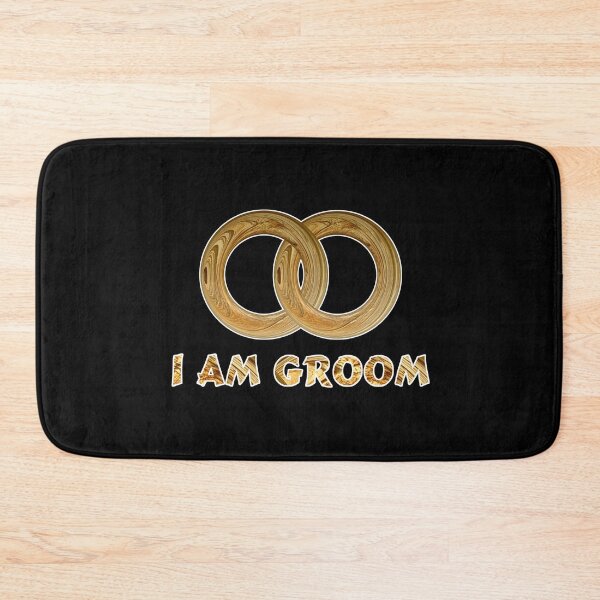 Artikelvorschau, Junggesellen Abschied, Ehering,I am Groom,Geschenk entworfen und verkauft von Kuma518.