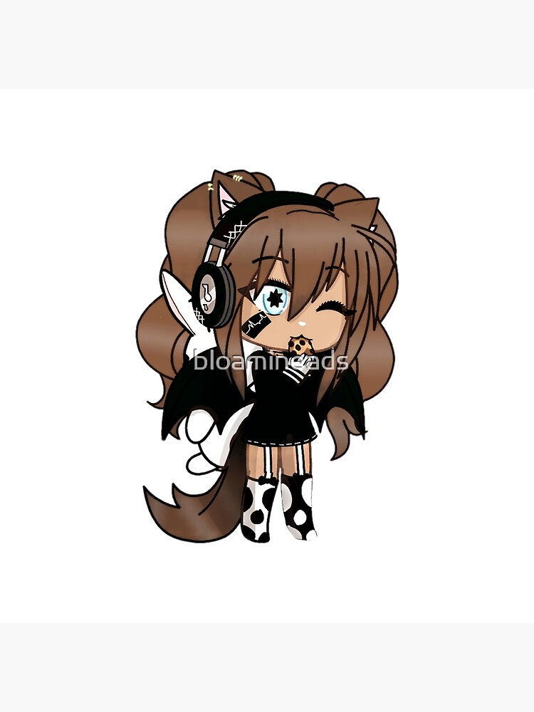 Gacha Life Cute Girl Brown Hair