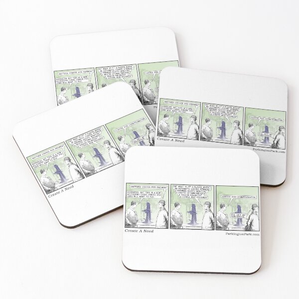 Item preview, Create A Need - Coffee Pod Disposal Comic designed and sold by SteamBitDesign.