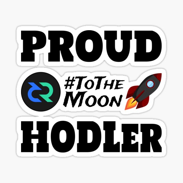 Proud Decred HODLer Sticker