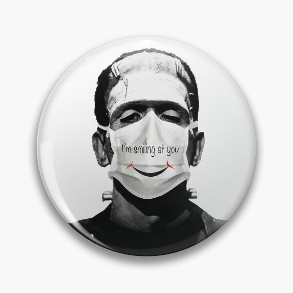 Item preview, Frakenstein wearing mask Funny  designed and sold by OldschoolTs.