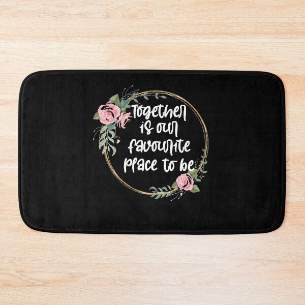 Item preview, Together is our favourite place to be ,Love ,Quotation prints designed and sold by Noussairox.