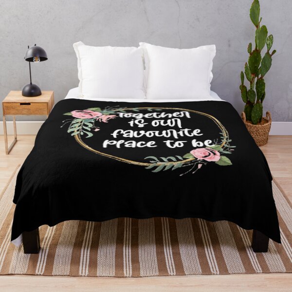 Item preview, Together is our favourite place to be ,Love ,Quotation prints designed and sold by Noussairox.
