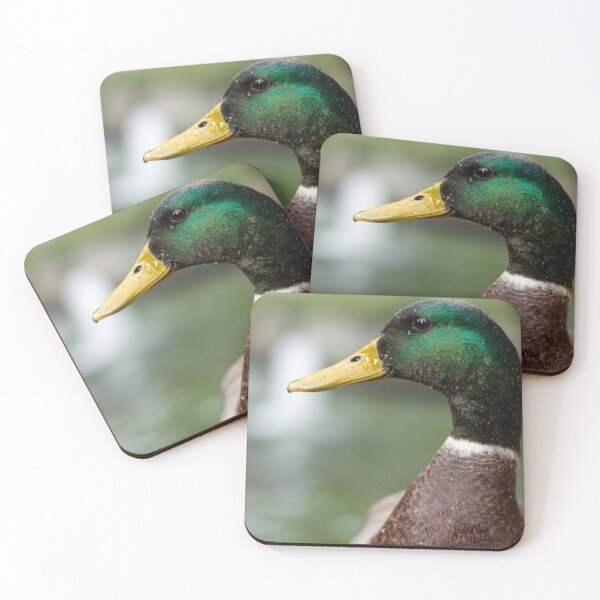 Item preview, Cute duck with water droplets designed and sold by Pokofoto.
