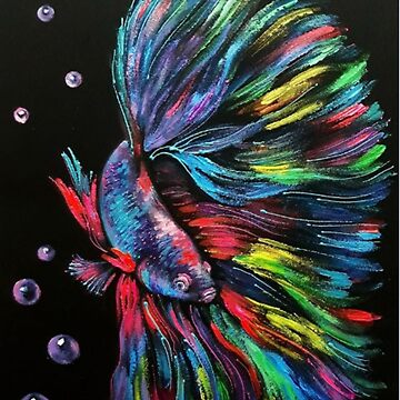 Magic Fish' Poster, picture, metal print, paint by GoodLifeImages