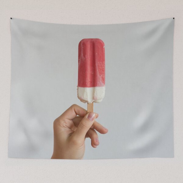Item preview, Red popsicle held by hand designed and sold by gbgvphotography.