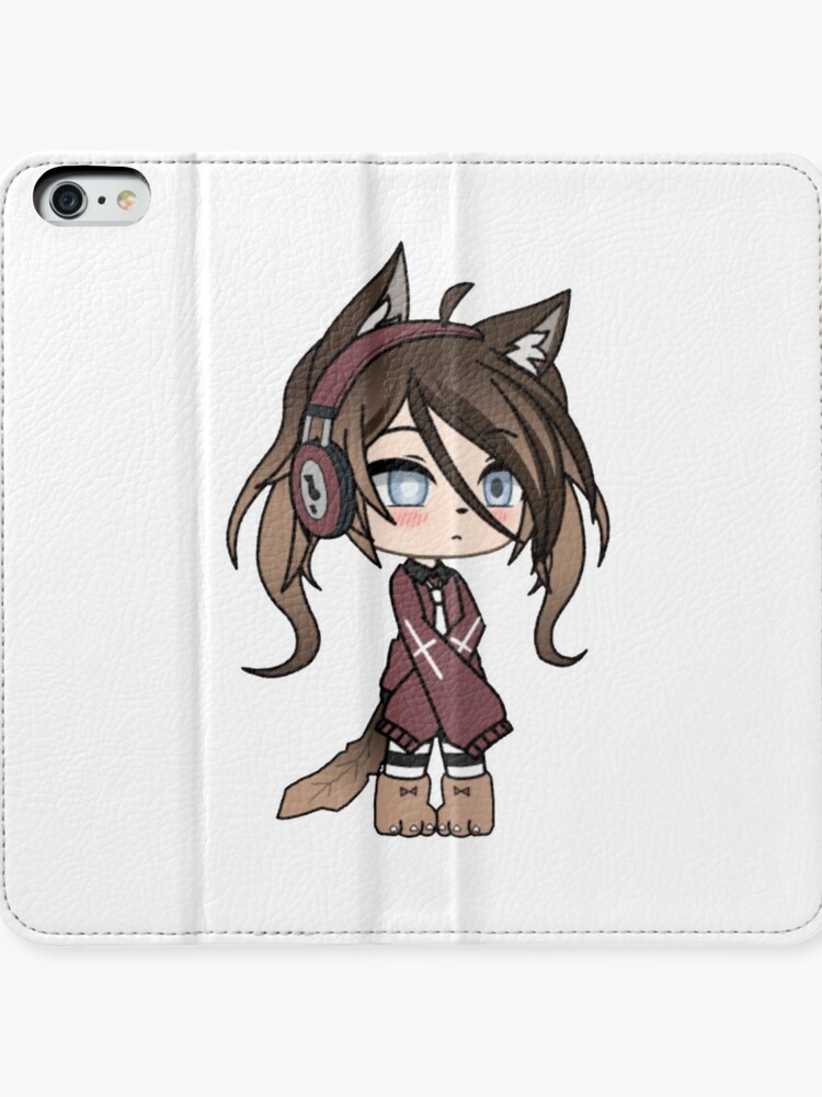 Cute Anime Girl - Gacha Edit iPhone Wallet for Sale by