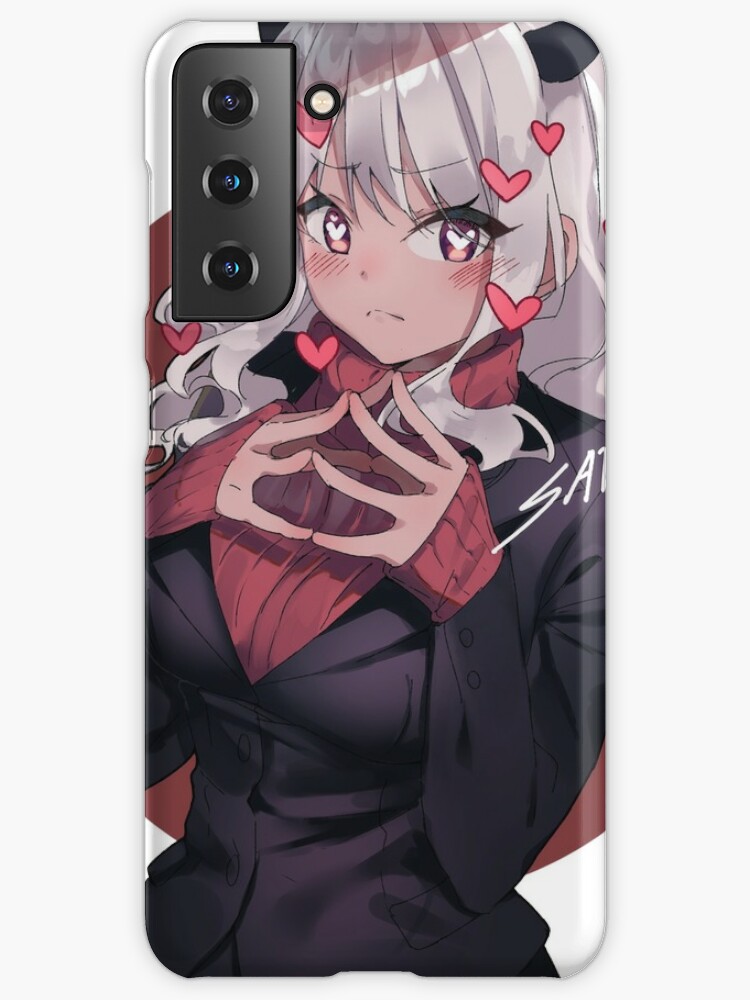 Helltaker Modeus Fanart Anime Illustration Samsung Galaxy Phone Case By Saw Merch Redbubble