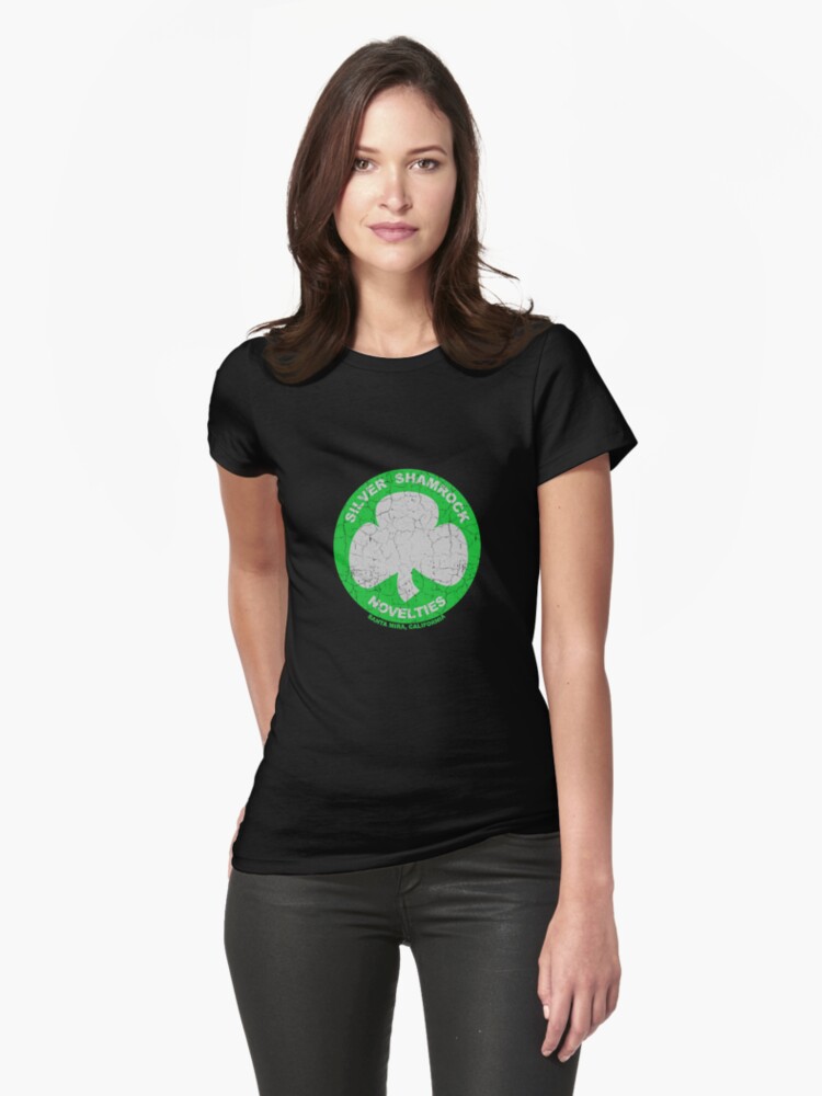 silver shamrock shirt