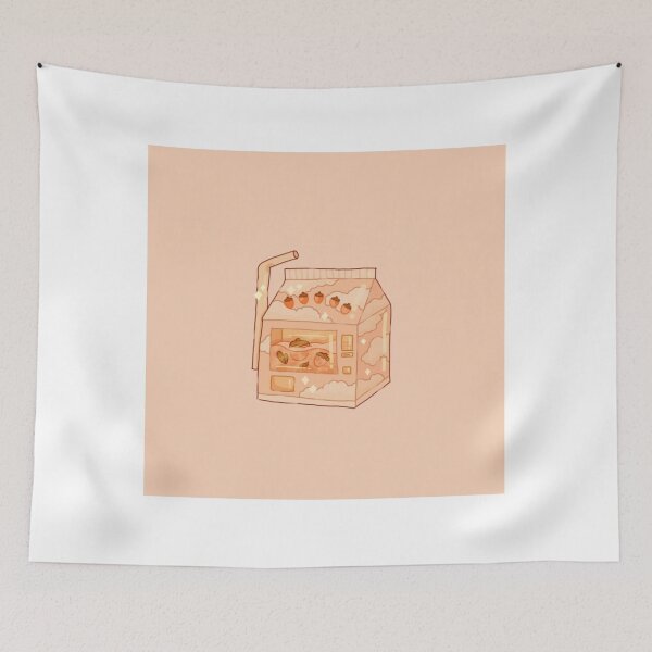Item preview, strawberry milk vending machine designed and sold by mallowdraw.