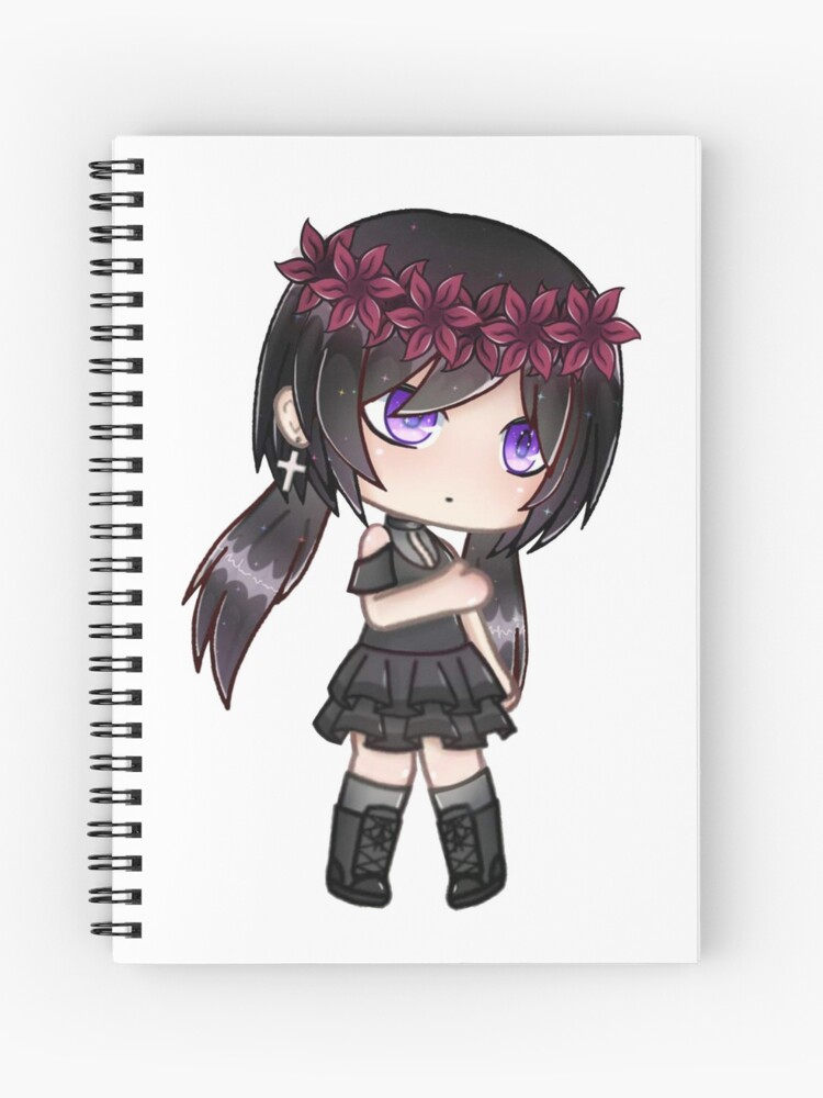Gacha Life Cute Gacha Girl Spiral Notebook By Bloamineads Redbubble