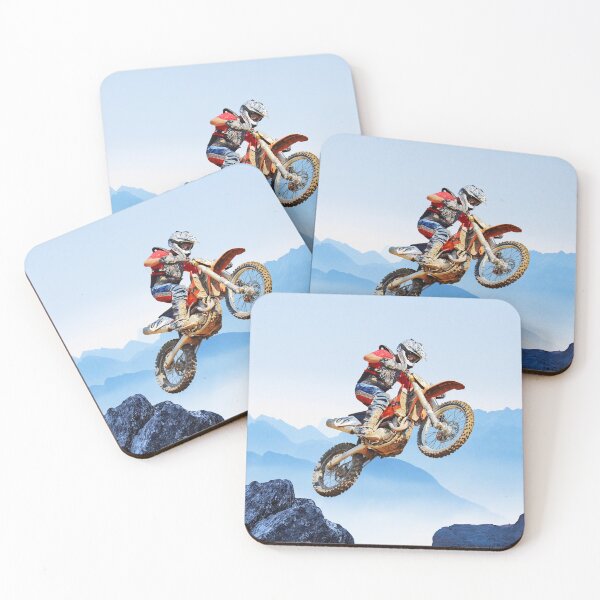 Item preview, Motocross Bike Rider extreme sports design designed and sold by luvvvvvit.
