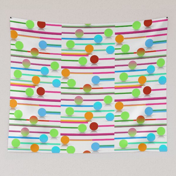 Item preview, I like Stripes & Circles designed and sold by montaque8.