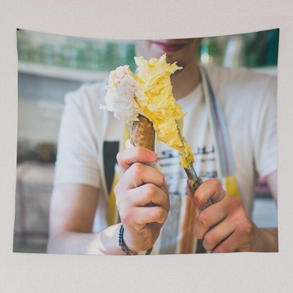 Item preview, Ice cream at a parlor designed and sold by gbgvphotography.