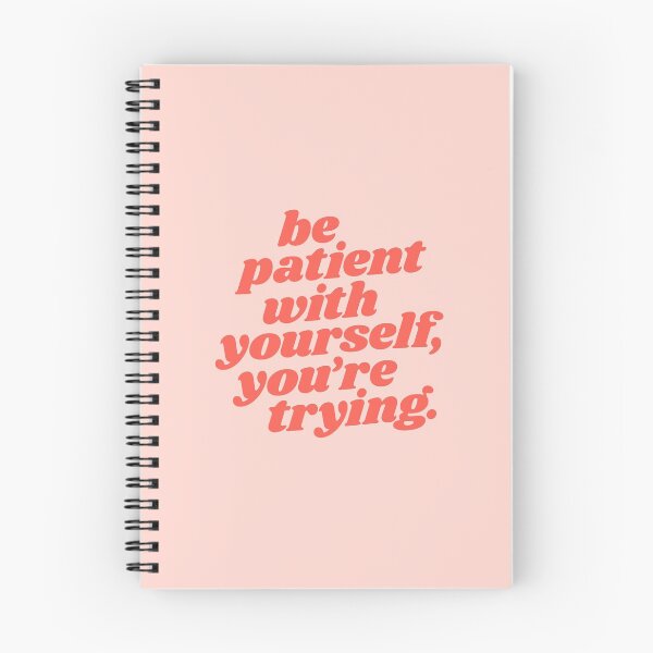 Item preview, Be Patient With Yourself You're Trying designed and sold by MotivatedType.