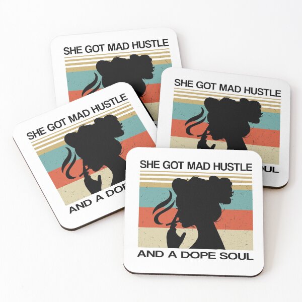 Item preview, she got mad hustle and a dope soul designed and sold by BAISSANE.