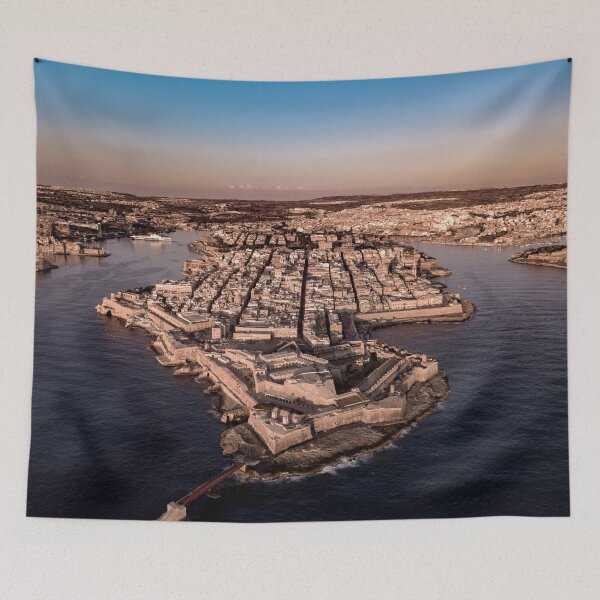 Item preview, Valletta City Malta Aerial Photography  designed and sold by The-Drone-Man.
