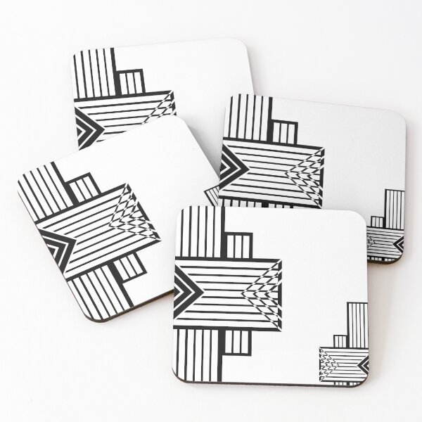 Item preview, Minimalist Geometric Tribal Pattern  designed and sold by Tee-Time Merch.