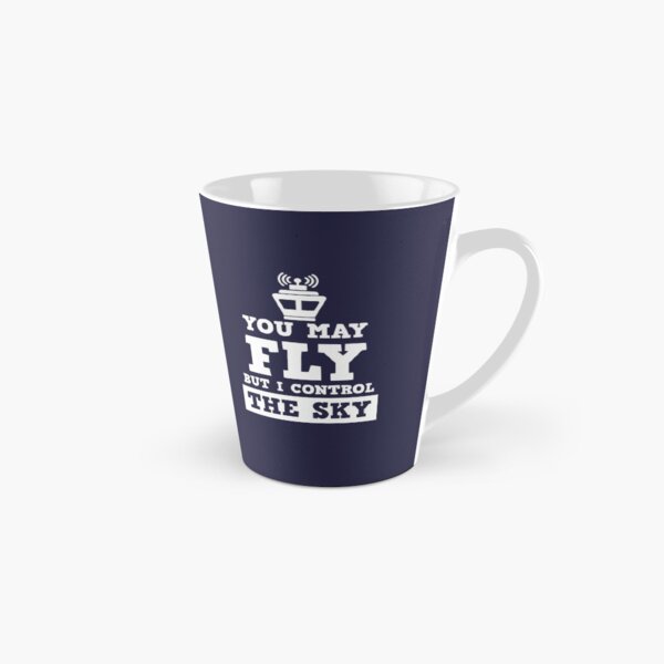 Vista previa del artículo con la obra «Controlador de tráfico aéreo Puedes volar, pero yo controlo el cielo», diseñado y vendido por jaygo.