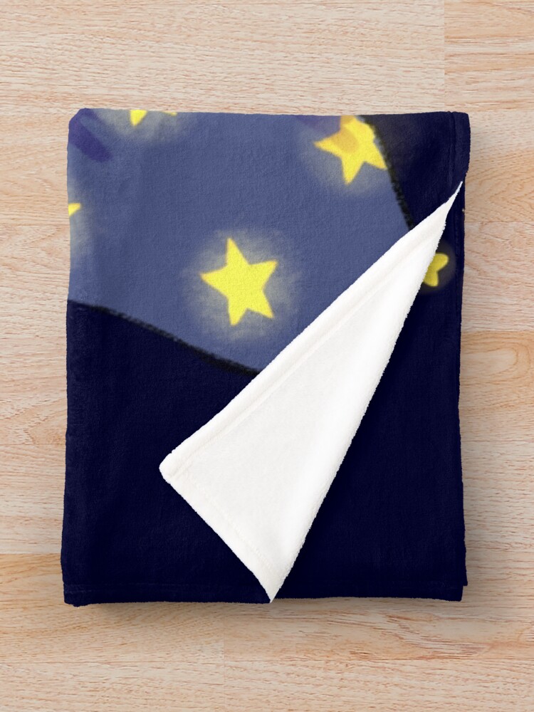 Alternate view of Coraline Shining Stars Throw Blanket