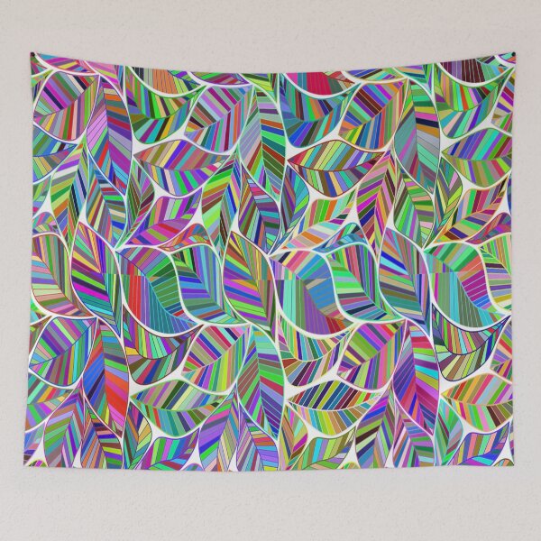 Item preview, nice drawing of leaves with many colors designed and sold by BLACK_BOSS STORE.
