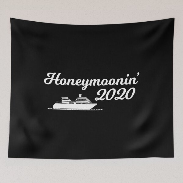 Item preview, Womens Matching Couples Honeymoonin Honeymoon Cruise 2020 V-Neck product designed and sold by jakehughes2015.
