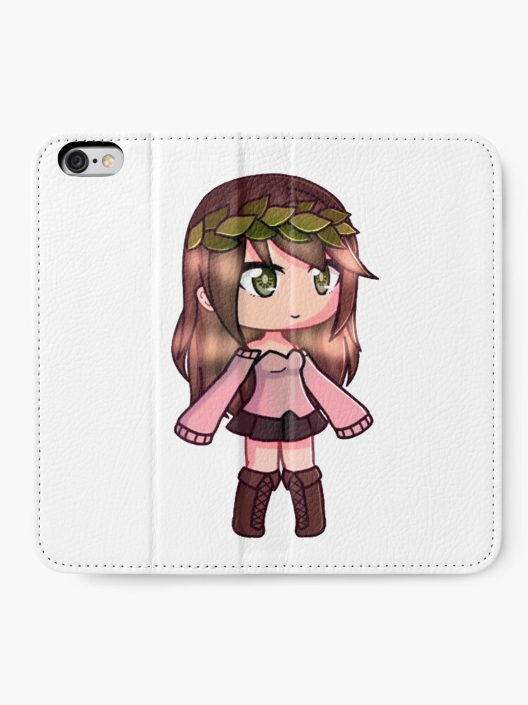 Cute Anime Girl - Gacha Edit | iPhone Wallet