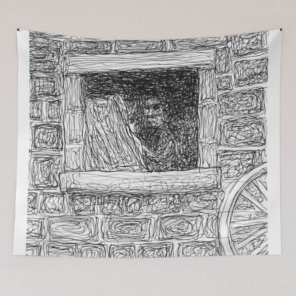 Item preview, Artist at the window  designed and sold by Calgacus.