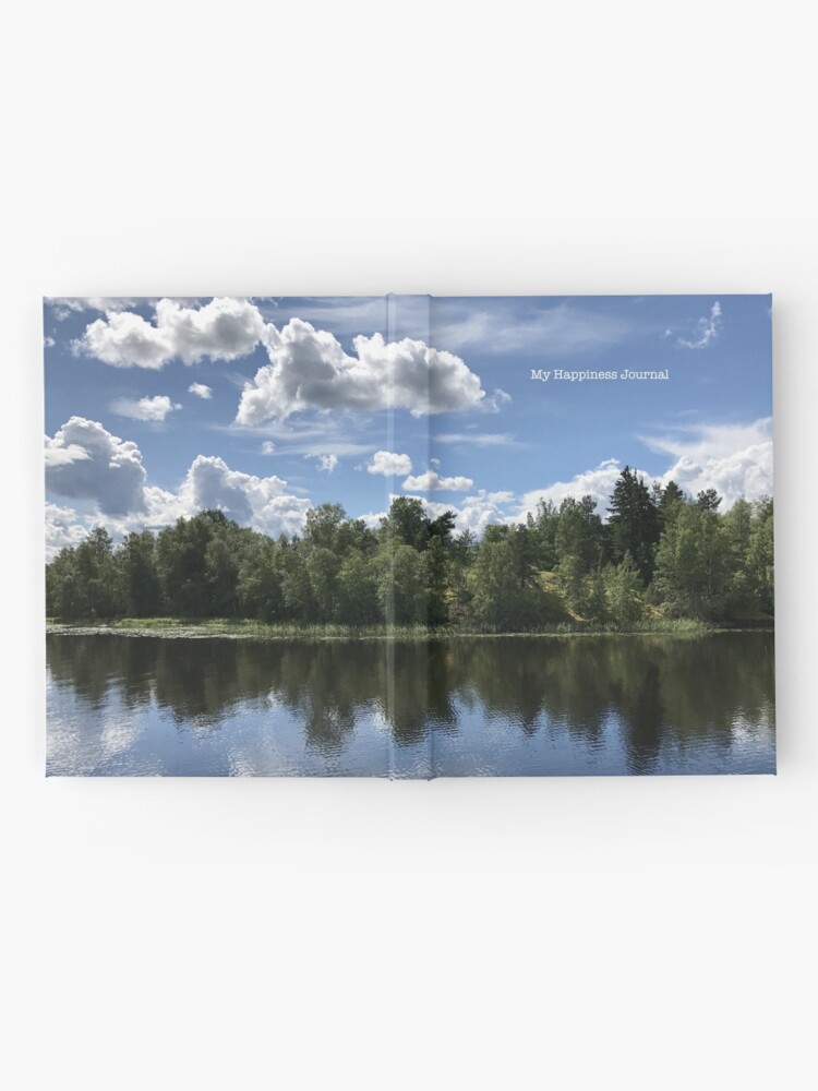 Alternate view of Happiness Journal / Lake Reflection Hardcover Journal