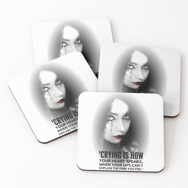 Item preview, "Crying Is How Your Heart Speaks, When Your Lips Can't Explain The Pain You Feel" designed and sold by LondonHouse.