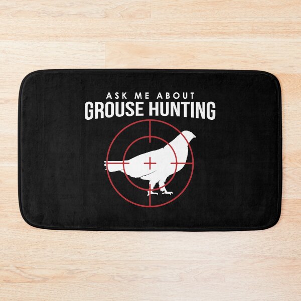 Item preview, Ask Me About Grouse Hunting Hunter Gift design designed and sold by jakehughes2015.