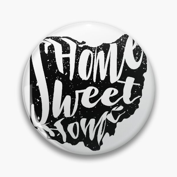 Item preview, Home Sweet Home OHIO Modern Typography designed and sold by natsukojewelry.