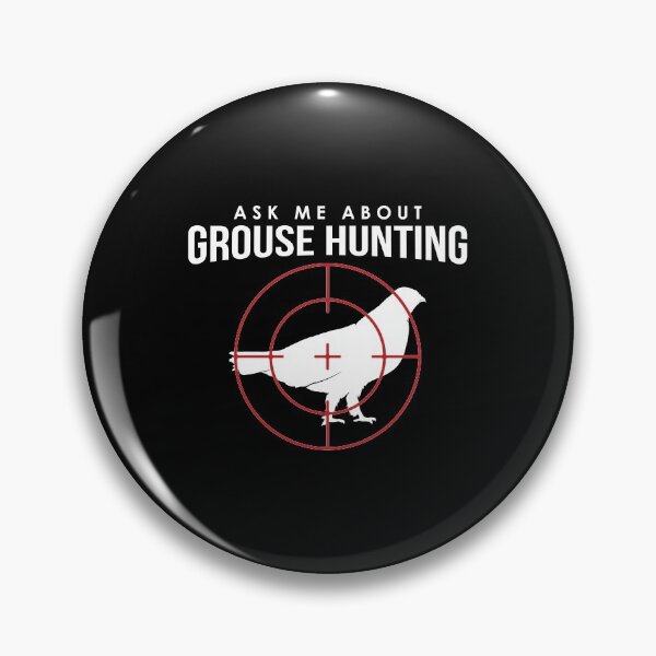 Item preview, Ask Me About Grouse Hunting Hunter Gift design designed and sold by jakehughes2015.
