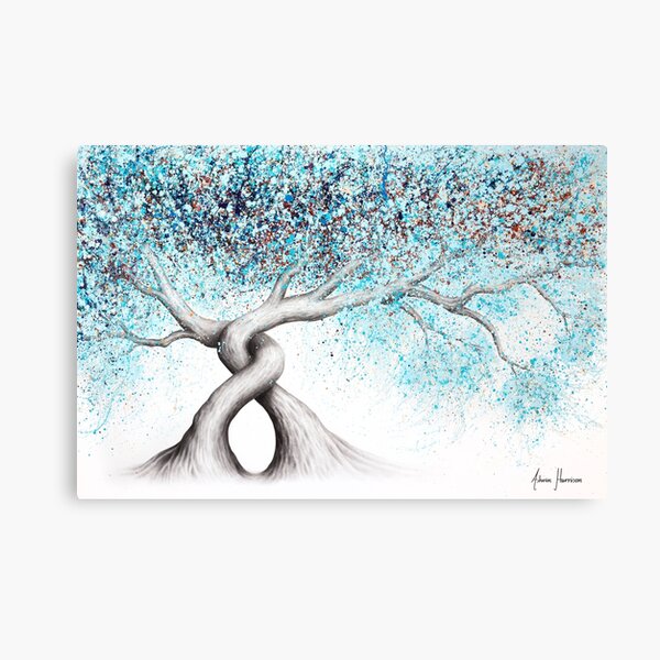 Iced Gemstone Tree Canvas Print