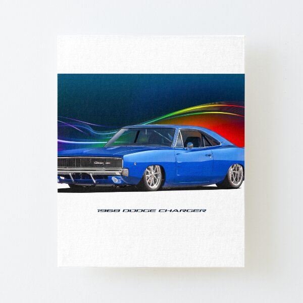 1968 Dodge Coronet Super Bee Foto Oldtimer Druck Retro Fahrzeuge Poster
