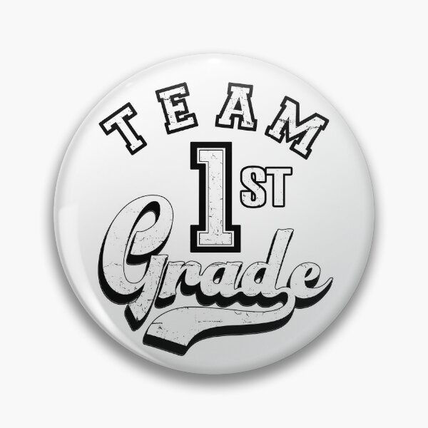 Item preview, Team 1st Grade Black and White designed and sold by RiffXS.