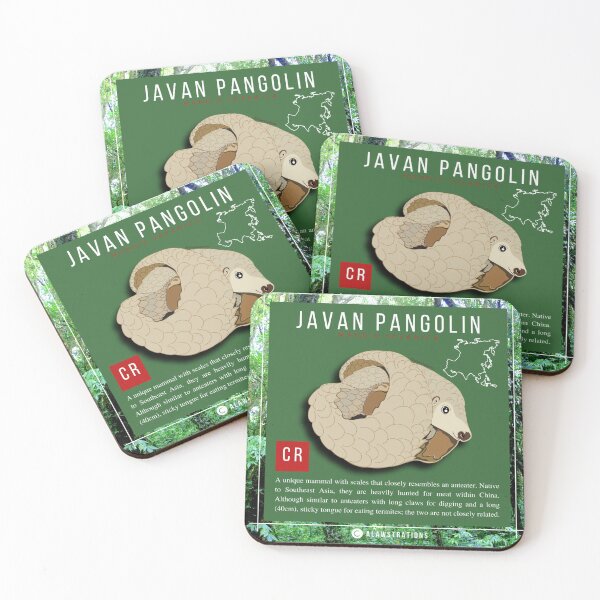 Item preview, Javan Pangolin (Mandis Javanica) designed and sold by Alawstrations.
