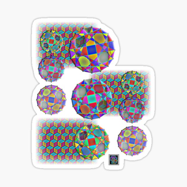 Item preview, "Clebsch Graphs"© designed and sold by Lisa Clark - Thinker Collection STEM Art and MORE.