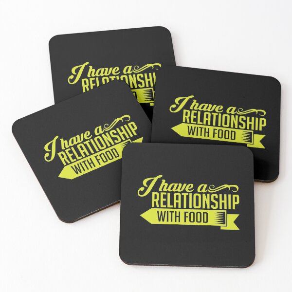 Item preview, I Have A Relationship with Food for the Foodie designed and sold by friendlyspoon.