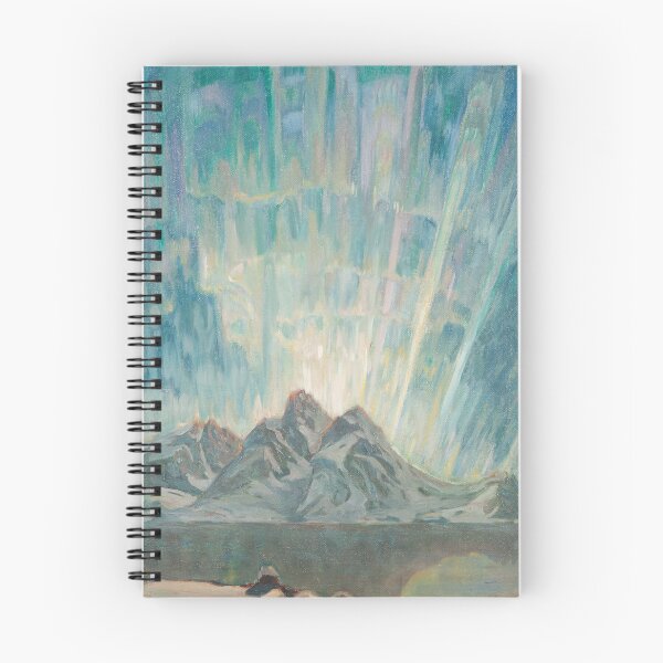 Item preview, Northern Lights Study from North Norway, Anna Boberg designed and sold by Vintage Wall Art.