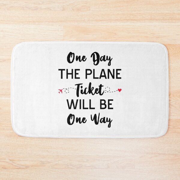 Item preview, Long Distance Relationship: One Day The Plane Ticket Will Be One Way designed and sold by T-shirt For You.