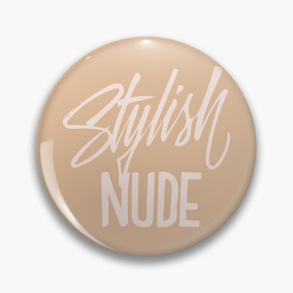 Item preview, Stylish Nude Handlettering text - color version designed and sold by Duukster.