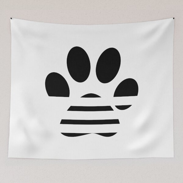 Item preview, Stripe Animal Paw designed and sold by KA DESIGNS.
