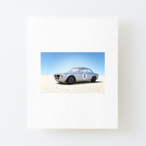 Bonneville GTA Canvas Mounted Print
