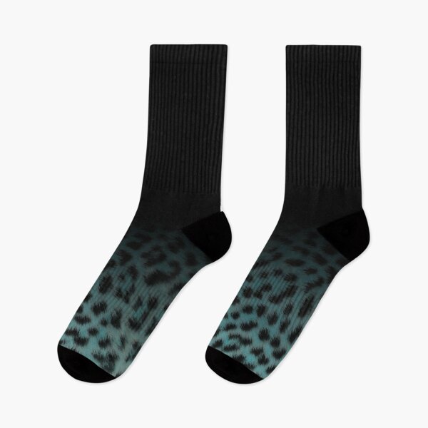 Artikelvorschau, Türkis Ombre Leopard entworfen und verkauft von chihuahuashower.