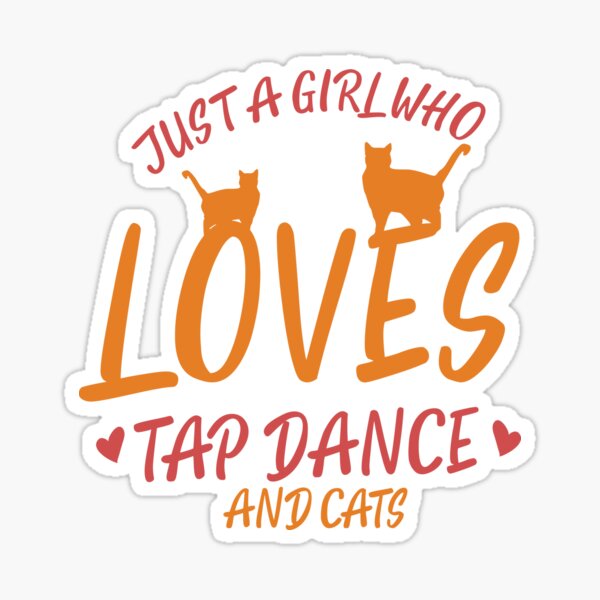 Item preview, Tap Dance Cat Lover Gift For Girls designed and sold by kammoe.