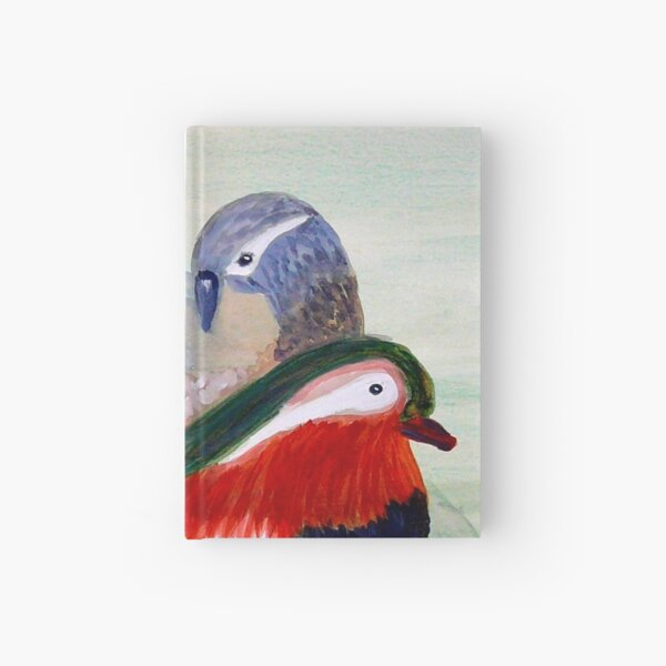 Mandarin Ducks Hardcover Journal