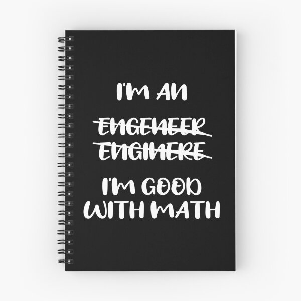 Item preview, I'm An Engineer I'm good with math designed and sold by khalilelk.
