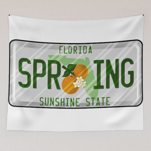 Item preview, Florida License Plate designed and sold by isacaste.